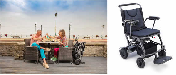 Fauteuil électrique pliant Kompas