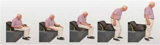 Coussin SitNstand d'aide au relevage