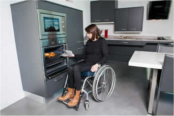 Four de cuisine accessible PMR